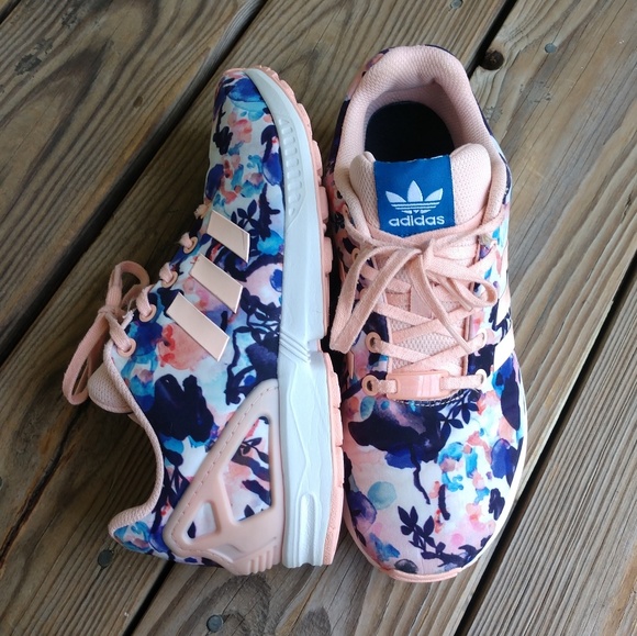 adidas zx flux coral